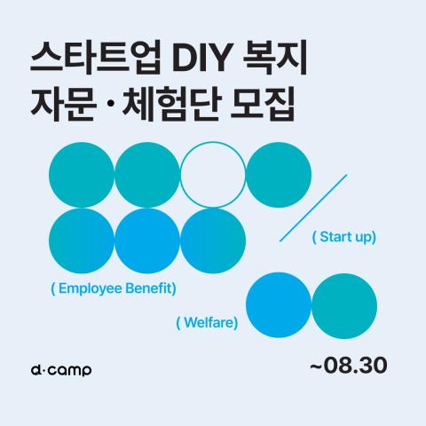 스타트업 DIY 복지 자문.체험단 모집